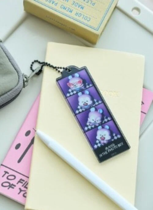 BT21 MANG Basic 4Cut Keyring