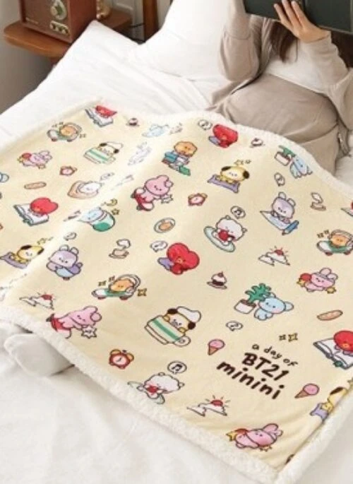 BT21 x Monopoly “Collaboration” Blanket | Everyday