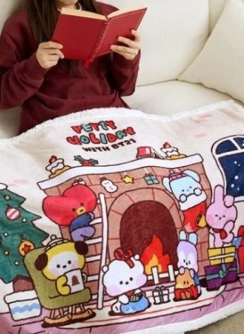 BT21 x Monopoly “Collaboration” Blanket | Petit Holiday