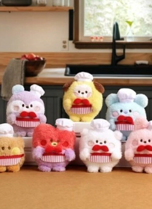 BT21 x Monopoly Collaboration Minini Plush Keyring | Cook