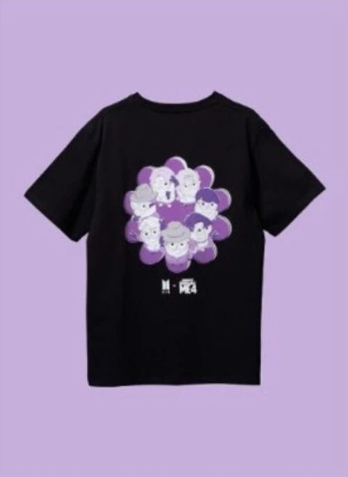 BTS x DM4 Merch – T-Shirt | Black