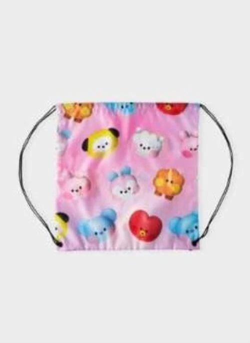 BTS x Line Friends Collaboration Merch – Minini Big & Tiny String Backpack
