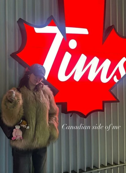 Beige Glam Faux Fur Coat | Somi