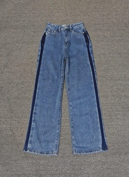 Blue Side-Line Casual Jeans | Ryujin – ITZY