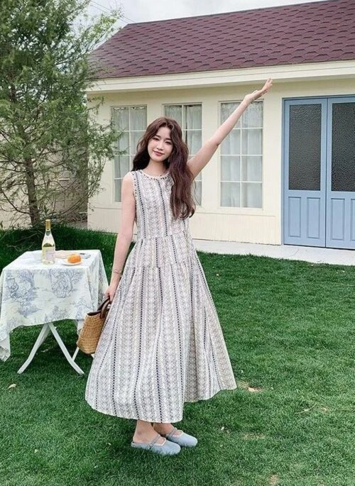 Bohemian Floral Vacation Sundress
