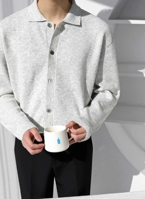 Casual Knit Cardigan Sweater