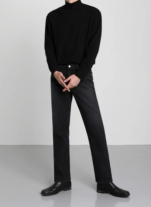 Casual Loose Fit Denim Pants