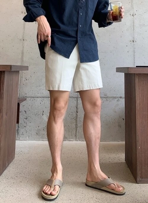 Casual Relaxed Fit Beach Shorts