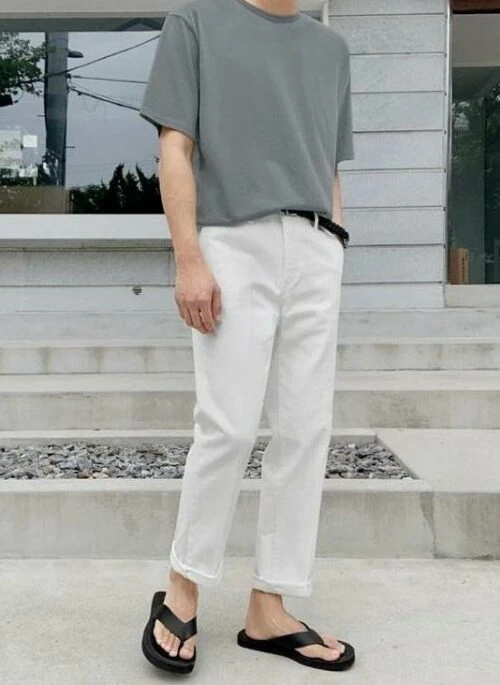 Casual Trendy Loose Straight Pants