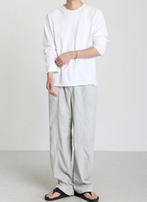 Casual Wideleg Cargo Pants
