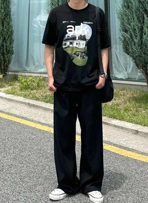 Classic Relaxed Fit Straight Leg Casual Trousers