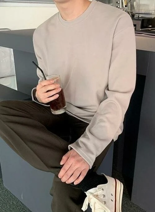Cotton Casual Loose Long Sleeve Tee