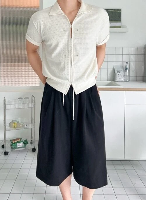 Designer Style Loose Short Sleeve Shirt