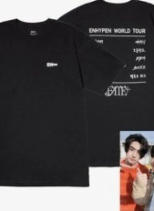 ENHYPEN “Fate Plus US” Tour Routing T-Shirt