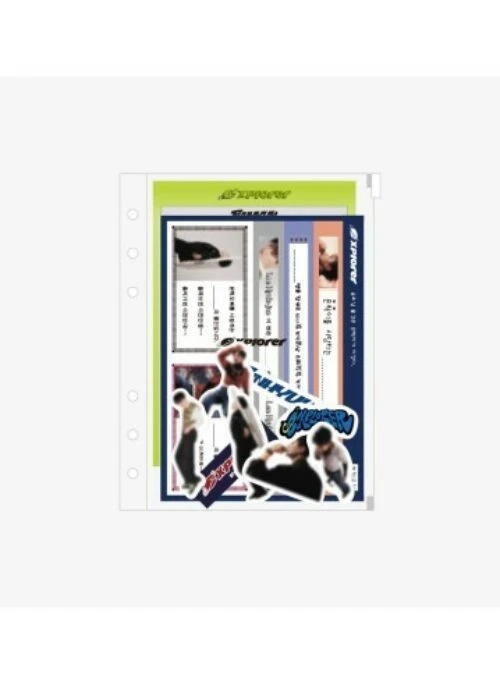 EUNHYUK “Explorer” Sticker Set