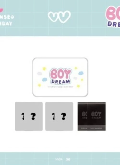 EVNNE “Boy Dream” Tin Case Photo Set