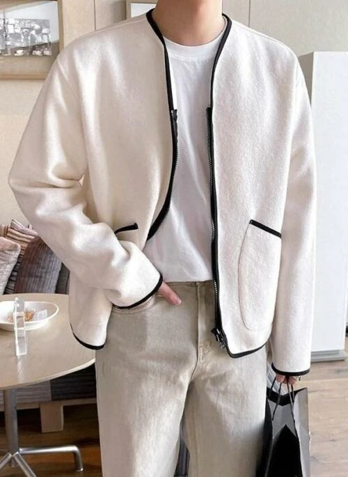 Elegant Short Casual Jacket With Premium Feel