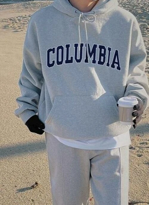 Embroidered Cotton Hoodie