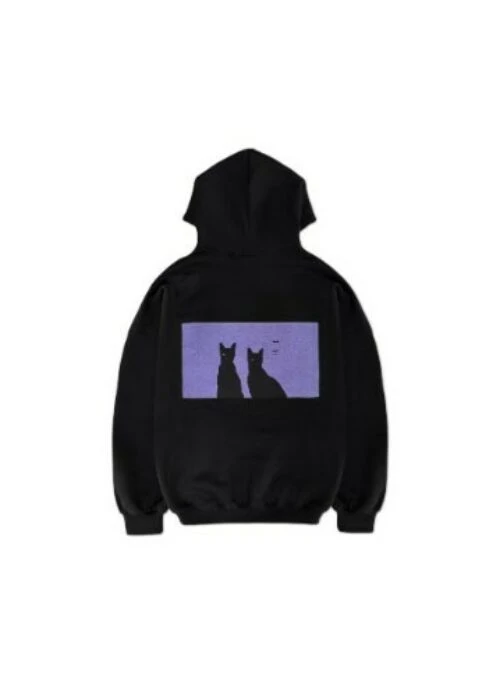 Epik High 2024 Concert  Black Cat Nero Hoody