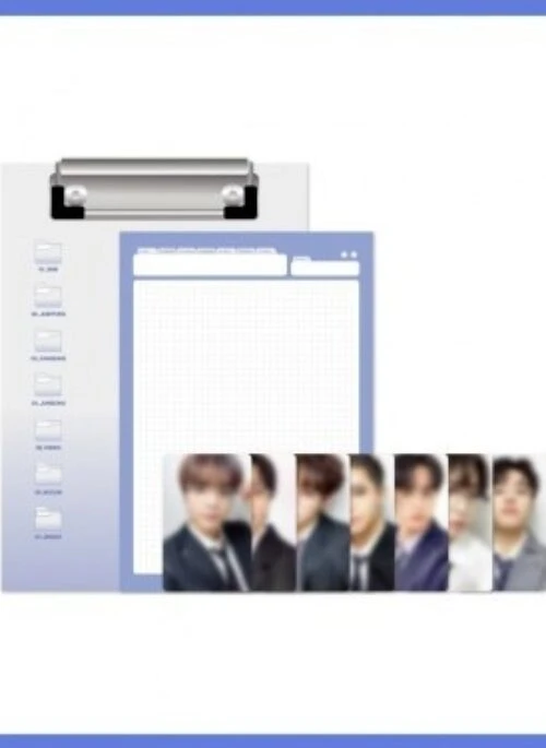GHOST9 “Debut 4th Anniversary” A5 Clip Board & Memo Pad Set