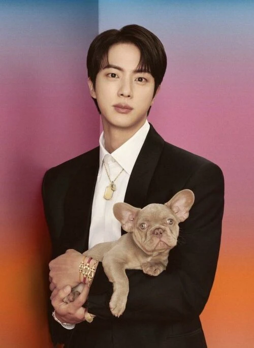 Gold Horseshoe Charm With Red String Bracelet | Jin – BTS
