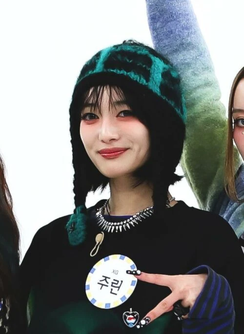 Green Fuzzy Knit Snap-Button Hat | Jurin – XG