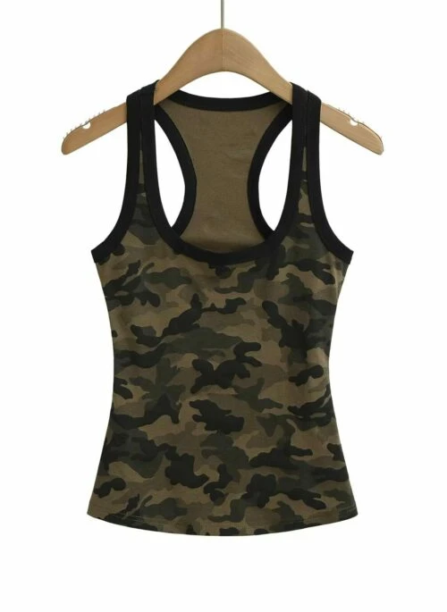 Green Razorback Tank Top | Maya – XG