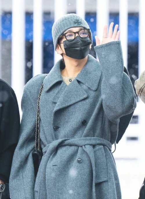 Grey Woolen Winter Coat | Joshua – Seventeen