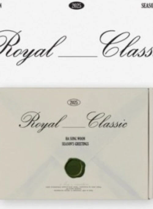 HA SUNG WOON “2025 Season’s Greetings” | Royal Classic