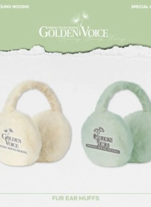 HWANG YOUNG WOONG “Golden Voice” Fur Earmuffs
