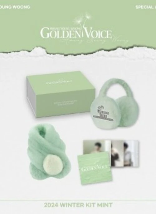 HWANG YOUNG WOONG “Golden Voice” 2024 Winter Kit