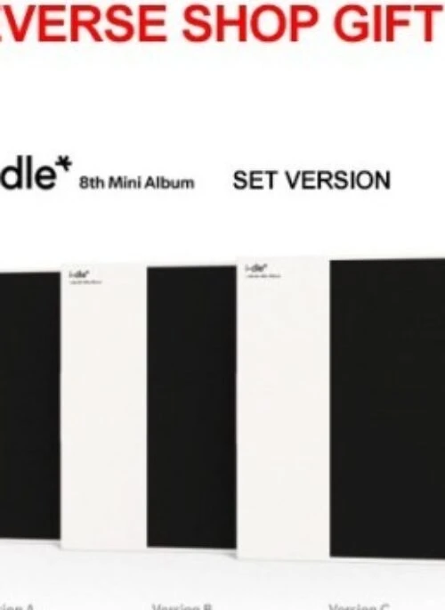 I-DLE 8th Mini Album | Weverse Shop Gift, Set version