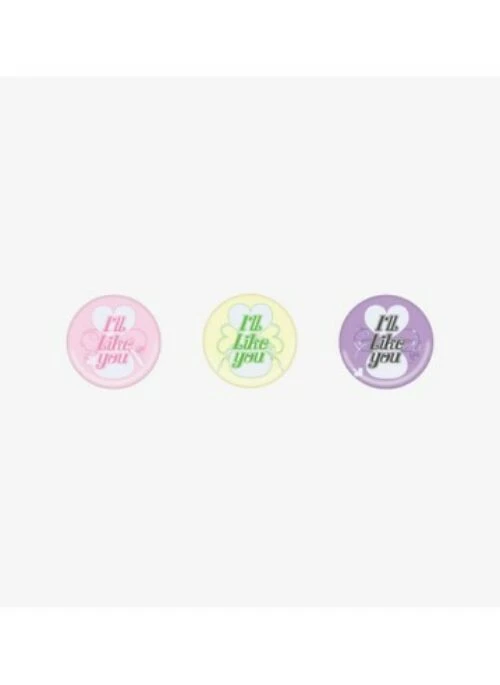 ILLIT “I’LL LIKE YOU” Can Badge