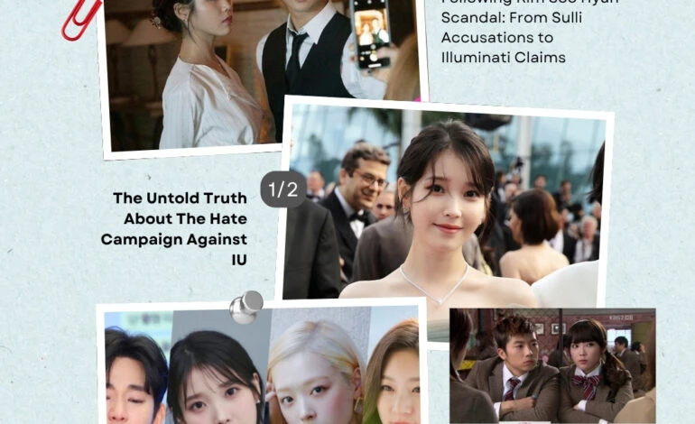 IU Faces Wild Conspiracy Theories Following Kim Soo Hyun Scandal: From Sulli Accusations to Illuminati Claims