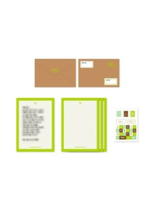 JEONG SEWOON “D.I.Y” Letter Paper Set