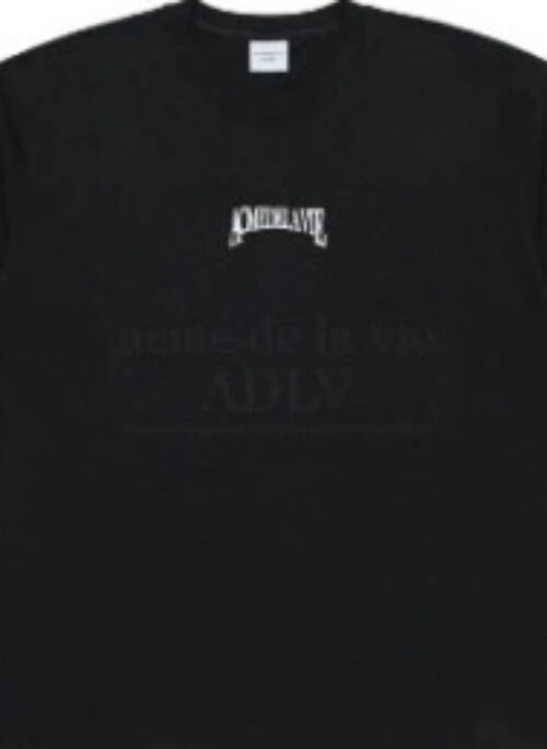 JEONGHAN x acme de la vie – AE Logo Short Sleeve T-Shirt | Black