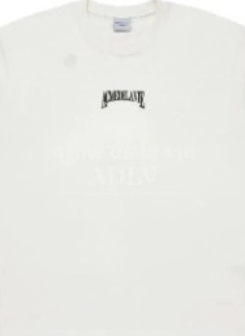 JEONGHAN x acme de la vie – AE Logo Short Sleeve T-Shirt | Cream