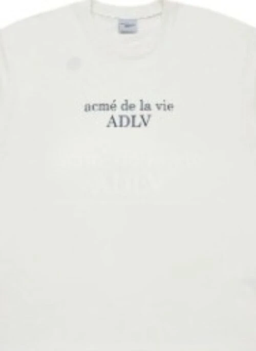 JEONGHAN x acme de la vie – Circle Symbol Basic Logo Short Sleeve | Cream