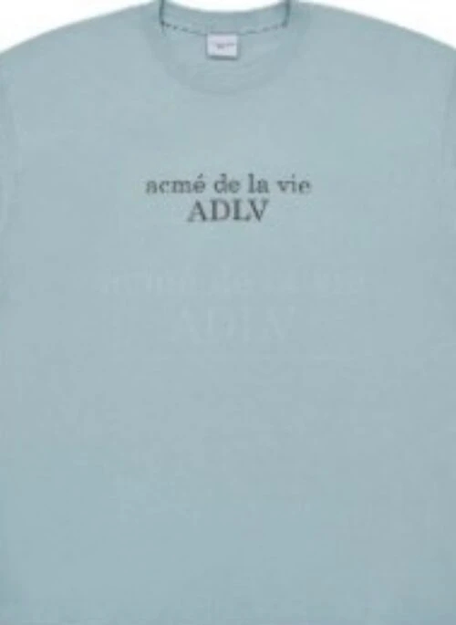 JEONGHAN x acme de la vie – Circle Symbol Basic Logo Short Sleeve | Dark Mint