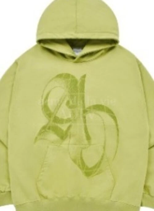 JEONGHAN x acme de la vie – Halftone Symbol Printing Hoodie | Lime