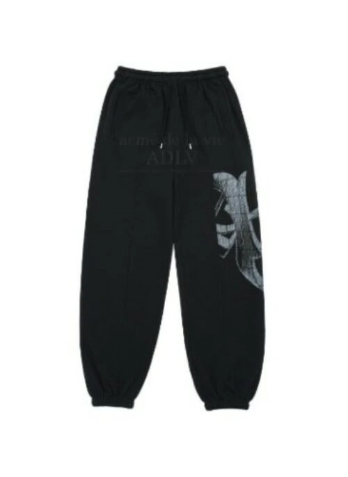 JEONGHAN x acme de la vie – Halftone Symbol Printing Pants | Black