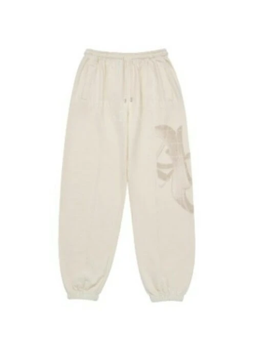 JEONGHAN x acme de la vie – Halftone Symbol Printing Pants | Cream