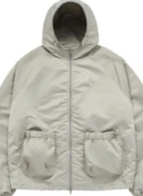 JEONGHAN x acme de la vie – Symbol Puckering Windbreaker Jacket | Beige