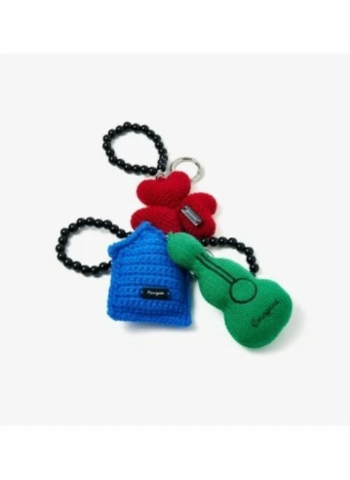 JIN “HAPPY” Plush Keyring