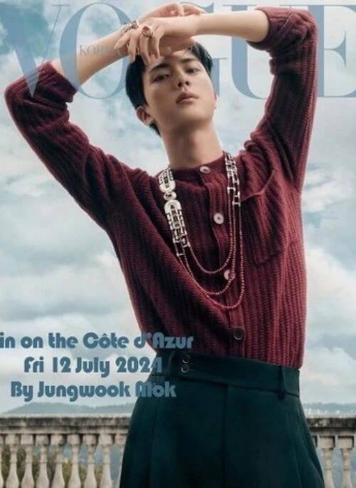 JIN – Vogue Magazine October 2024 Cover Type.A