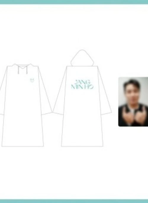 Jang Minho Official Merch Rain Coat
