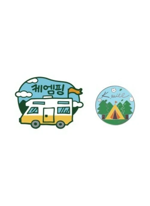 K.WILL 2024 Fanmeeting Merch – Wappen + Badge Set
