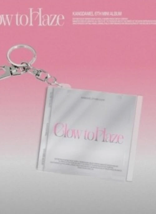 KANG DANIEL 6th Mini Album – Glow to Haze | Mini CD Keyring version