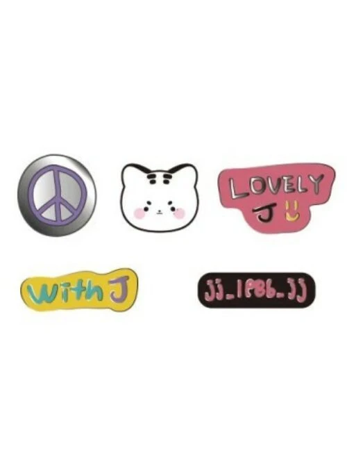 KIM JAE JOONG “J-Party HOME” Badge Set