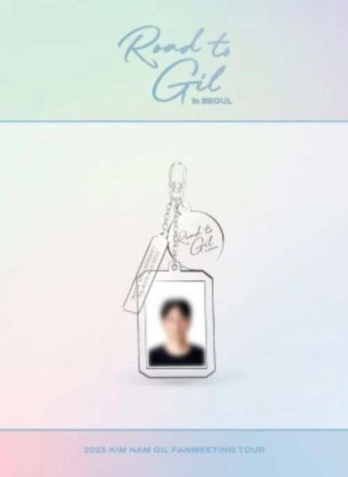 KIM NAM GIL “Road To Gil” Goods | ID Photo Holder Keyring